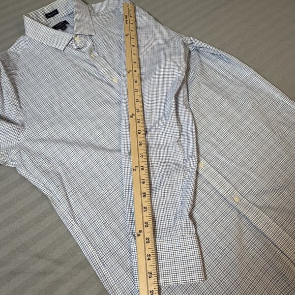 J Crew Thompson Shirt Mens 16 16.5 Large Check Button Up Career Minimalist - Picture 7 of 7